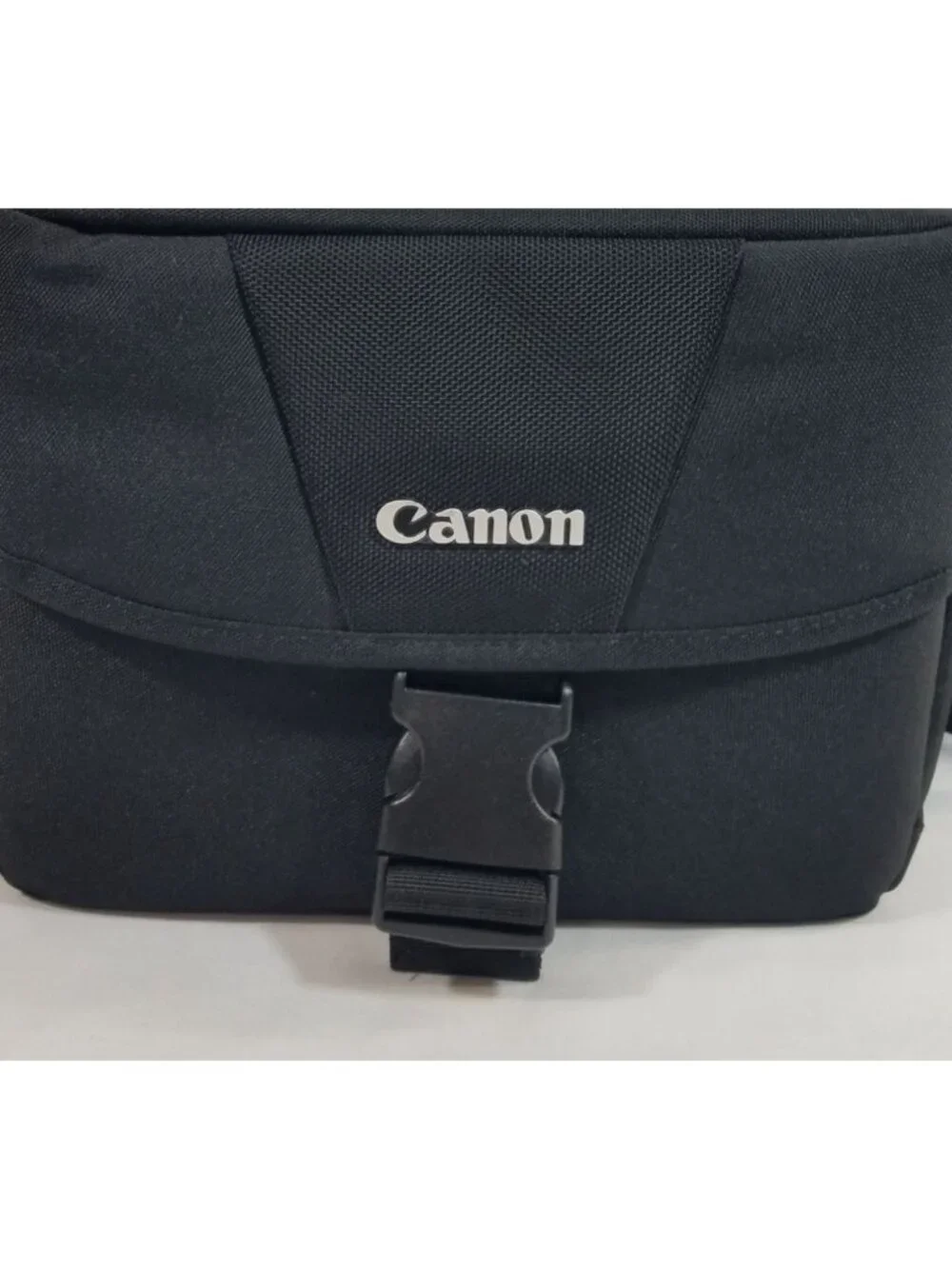 Canon Black Camera Bag With Adjustable Strap & Padded Interior For Cameras